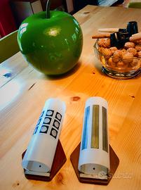 Lampade Applique in vetro opalino serigrafato 