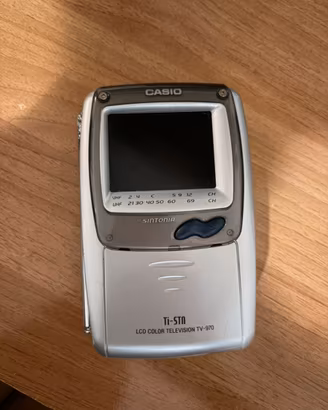 Casio TV-970 I – Mini TV portatile vintage