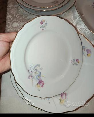 GINORI DATATI ANNI'20 FILO OROX12 COPERTI+VARI