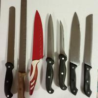 Set di 7 coltelli da cucina