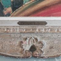 Quadro con cornice antica di Jean Calogero Paris