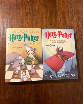 Libri Harry Potter 1 e 2 - Prime Edizioni Salani