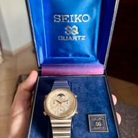 Orologio Seiko fasi luna vintage 7A48-5000