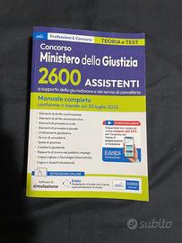 Concorso Ministero Giustizia 2600 Assistenti