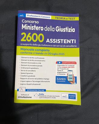 Concorso Ministero Giustizia 2600 Assistenti