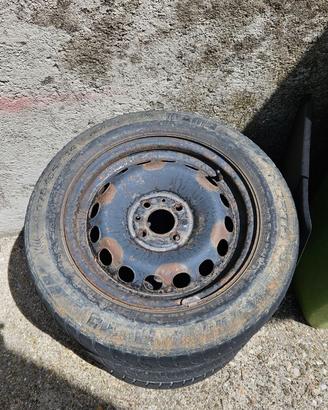 Cerchi + Gomme Fiat Micra