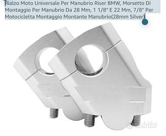 Riser per manubrio moto da 28mm