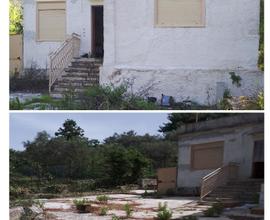 CARINI, casetta da ristrutturare e terreno 1500mq