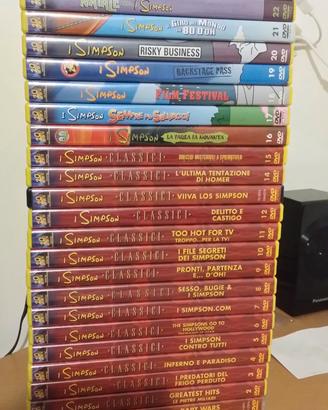 I SIMPSON CLASSICI IN DVD - LOTTO COMPLETO