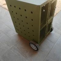 trasportino per piccioni da caccia 