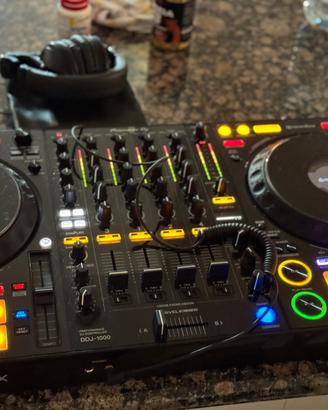 DJ Pioneer DDJ-1000 + flightcase MAGMA + decksaver