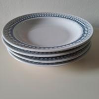 Richard Ginori set 4 piatti fondi geometrie azzurr