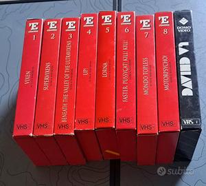 Lotto 9 VHS Russ Meyer + La Chiave cult anni 90