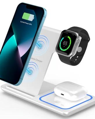 Stazione di ricarica Wireless multi-dispotivo