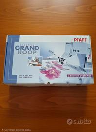 Pfaff Creative Grand Hoop 2100 serie 3 disegni esc