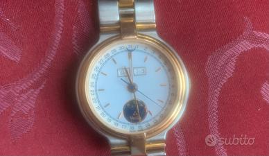Orologio vetta sintesi in oro 18kt e acciaio!