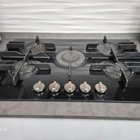 Hotpoint FTGHG 751 D/HA(BK) Piano cottura a gas 