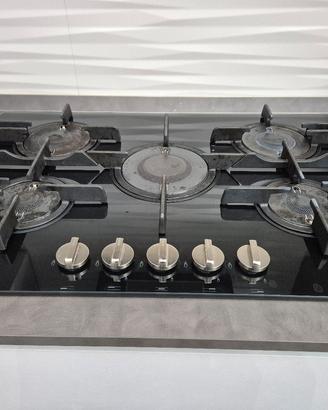 Hotpoint FTGHG 751 D/HA(BK) Piano cottura a gas 