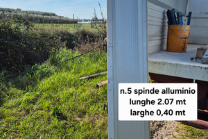 Sponde alluminio n.5 prezzo 600