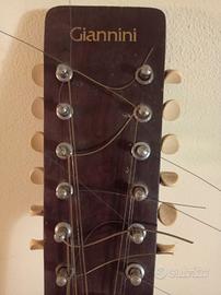Chitarra 12 corde della Giannini Made in Brazil 