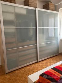 Coppia di ante scorrevoli per PAX da 3 metri