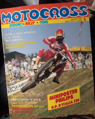 Rivista MOTOCROSS numero 6 del 1988