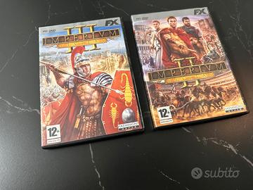 Lotto Giochi pc Imperium Civitas 2 e 3