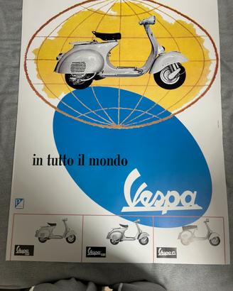 poster vespa 50special  50esimo anniversario