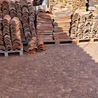 Tegole antiche fatte a mano