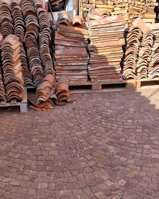 Tegole antiche fatte a mano