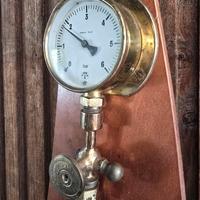 antico manometro nave a vapore