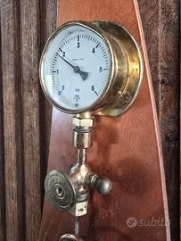 antico manometro nave a vapore