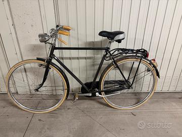 Bicicletta da uomo vintage con freni a bacchetta