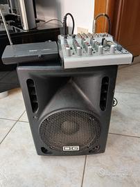 mixer cassa karaoke 