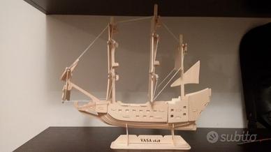 Modellino in legno da assemblare nave Vasa 1828