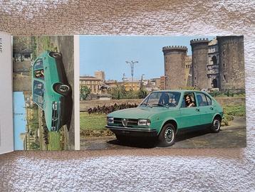 ALFA ROMEO Cartoline Alfa Sud vintage anni 70