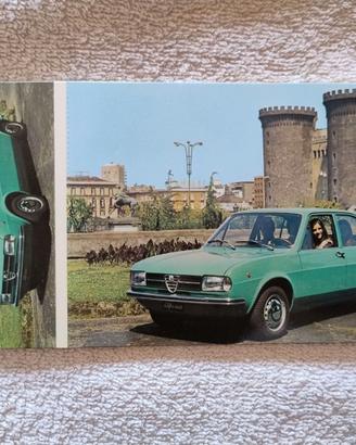ALFA ROMEO Cartoline Alfa Sud vintage anni 70