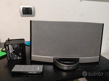  Bose SoundDock con telecomando e alimentatore