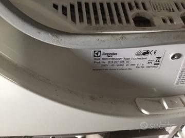 Ricambi asciugatrice electrolux