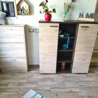 Soggiorno Completo Moderno - Parete Attrezzata, Ba