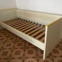 STRUTTURA LETTO SINGOLO CON RETE