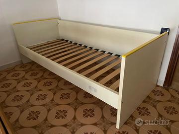 STRUTTURA LETTO SINGOLO CON RETE