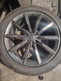 4 cerchi Audi 19 piu gomme termiche 