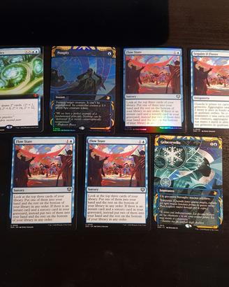 Carte di Magic the Gathering 97 blu