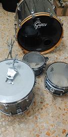 Batteria Acustica Gretsch Renow Maple Blue Metal