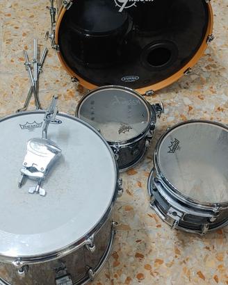Batteria Acustica Gretsch Renow Maple Blue Metal