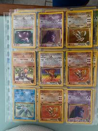 Carte Pokemon Fossil 1 edizione 