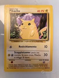 Pikachu set base originale italiano