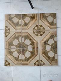 pavimento a fiori anni '70