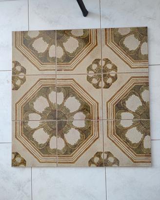 pavimento a fiori anni '70